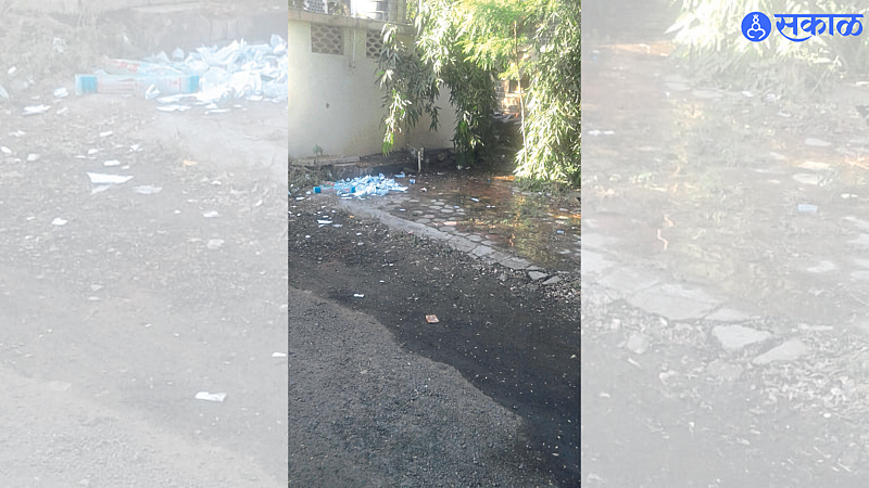 Jalgaon: Water wastage in collector office