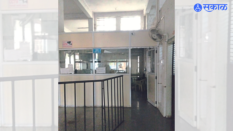 Disability Certification Center in Dr. Zakir Hussain Hospital which is closed