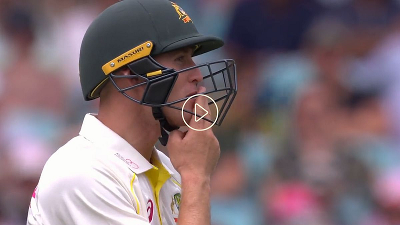 Australia Vs South Africa Marnus Labuschagne Cigarette