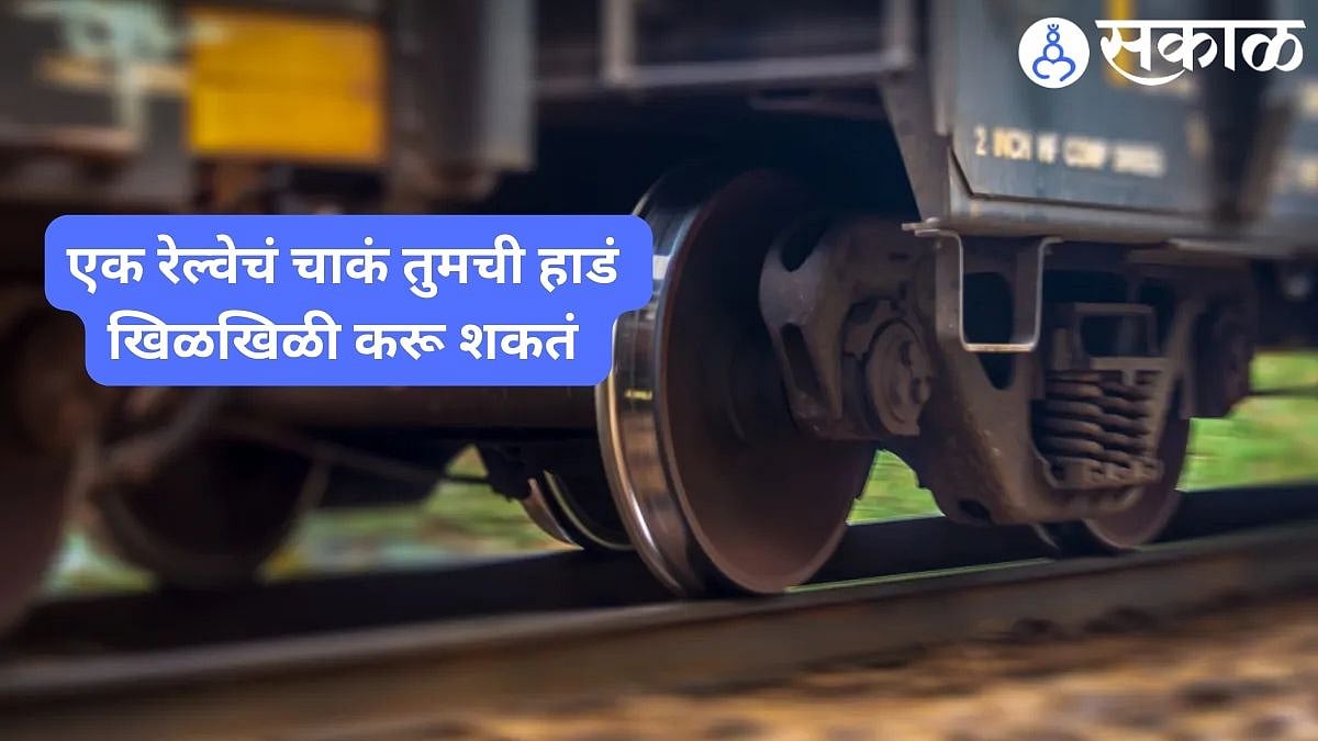 Interesting Train Facts बाबो! एवढं असतं रेल्वेच्या चाकाचं वजन? कधीतरी