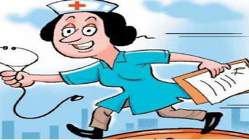 Coronavirus : जिवाचा धोका पत्करुनही परिचारीका तीन महिने पगारविना