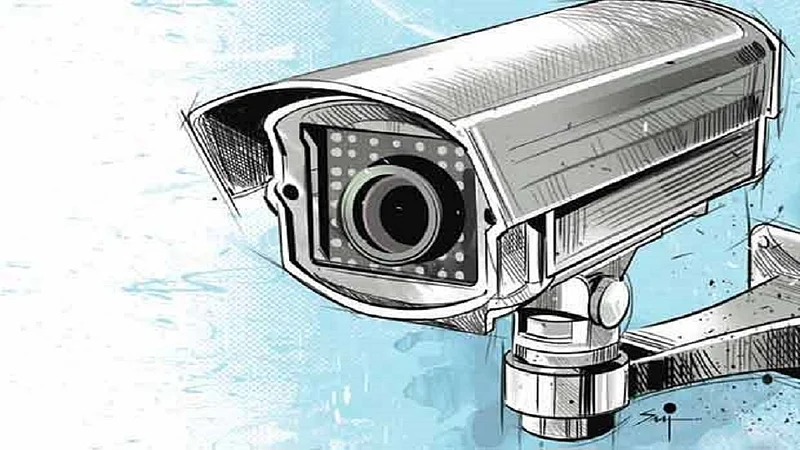 thieves failed to do theft as cctv was available