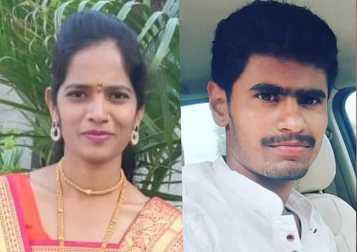 Pranjali and Mahesh from Sonai got married on 7 January