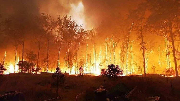 Australia-Bushfire