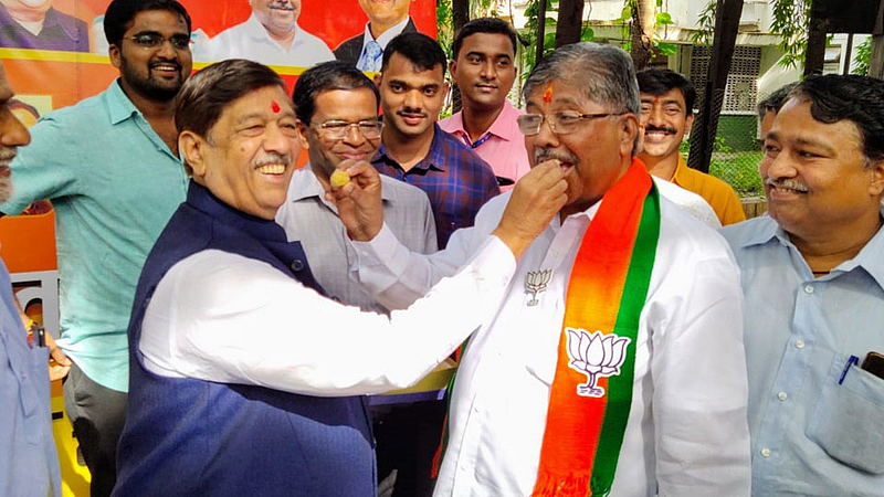 BJP candidate Chandrakant Patil won in Kothrud Vidhansabha Constituency