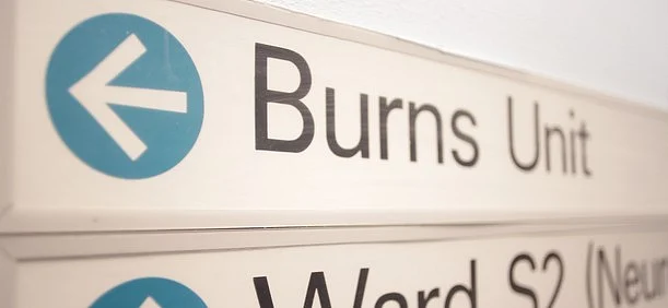 Burnt ward modernization project is not yet