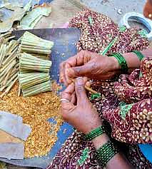 Bidi worker