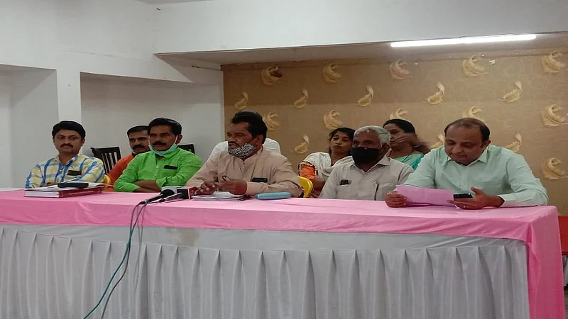 Maratha Kranti Morcha Press Conference Aurangabad