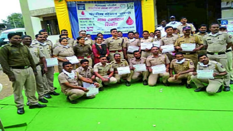 Over 700 Plus People in Dharani donated Blood in Amravati district