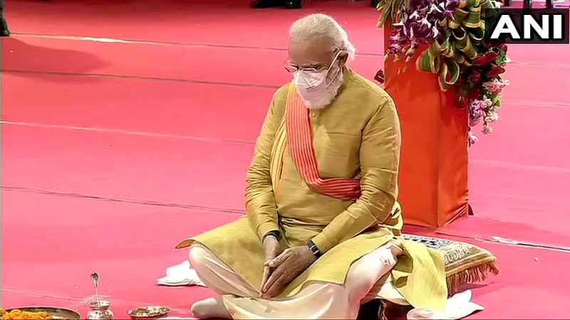 Ram Mandir, Bhoomi Pujan, PM Modi