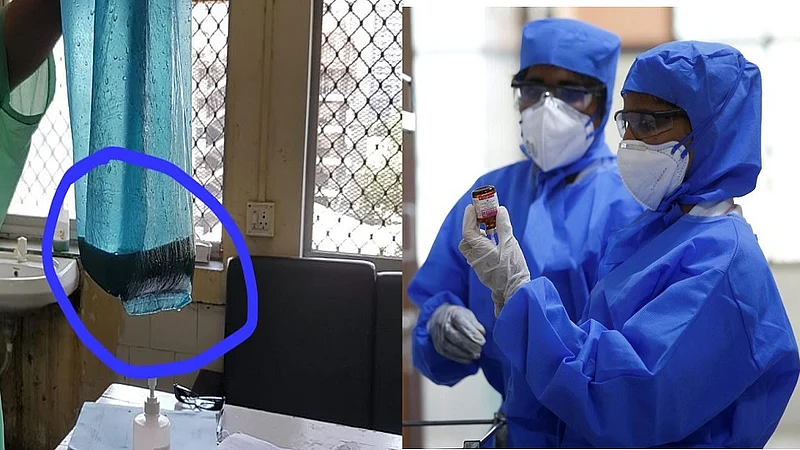 PPE किट घातल्याने सहा सहा तास पाणीही पिता येत नाहीत हो, घामाची अंघोळ होते; वाचा कोरोना वॉरियर्स कसे काम करतायत..