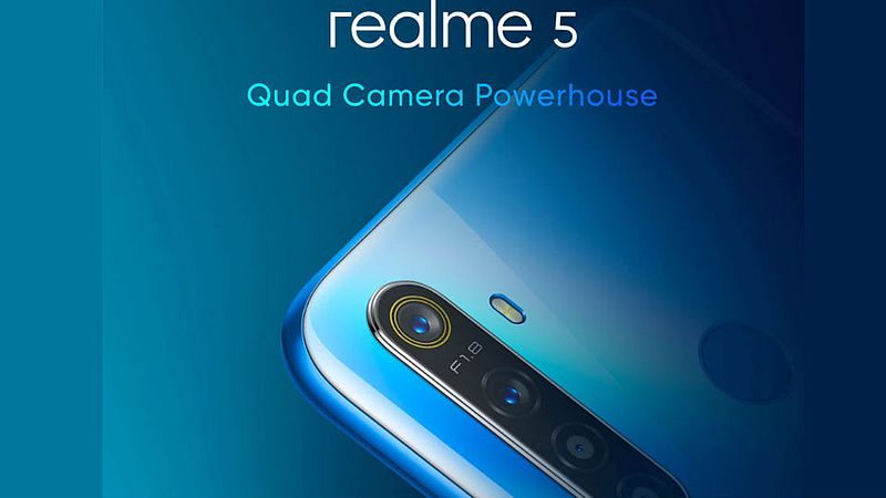 Realme 5 स्मार्टफोन उतरतोय ग्राहकांच्या पसंतीस