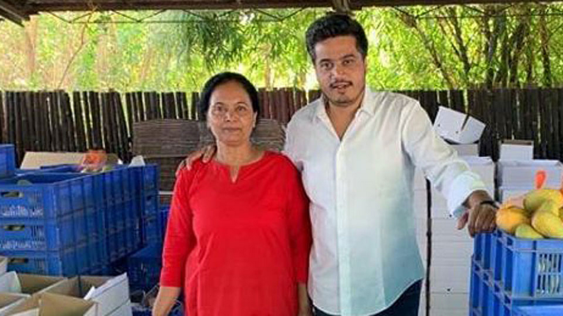 Rohit Pawar takes his mother name in Oath of MLA