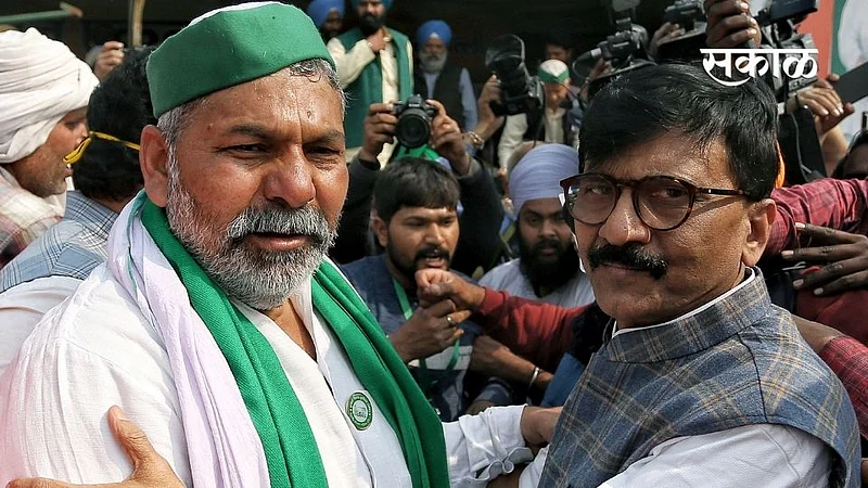 gazipur border sanjay raut rakesh tikait