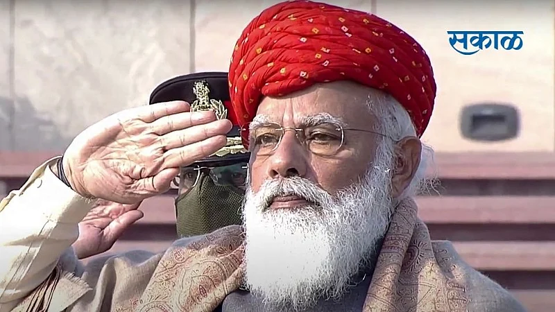 republic day pm modi look