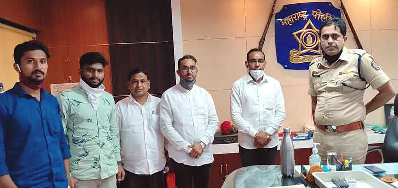 Letter to Superintendent of Police Manoj Patil of Bajrandal in Sangamner