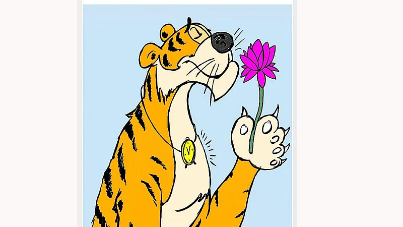 Shivsena MP Sanjay Raut have shared cartoon on political situation