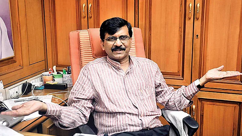 Shivsena MP Sanjay Raut speaks at Press Conference on 27 Nov