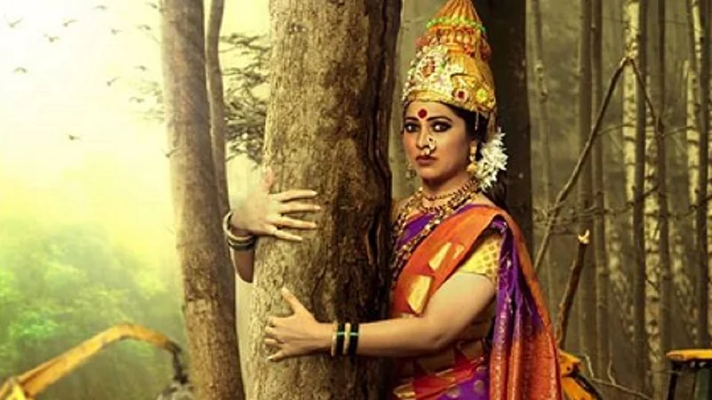 Navratri Festival 2019 marathi actres tejaswini pandit aarey forest photoshoot