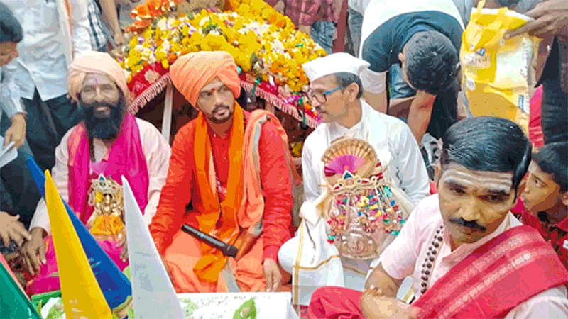 marleshwar svabhu dev and girija devi wedding ceremony