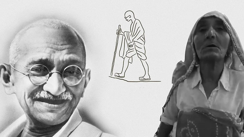 english speaking grandmother video goes viral about mahatma gandhi hindu muslim love