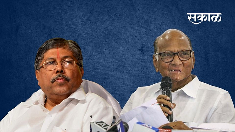 ncp leader sharad pawar reaction on chandrakant patil