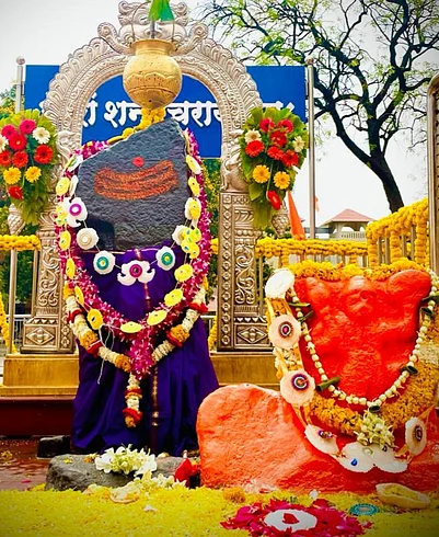 Shanimurti was anointed by Gangajala