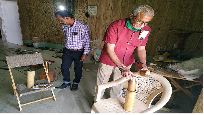 desaiganj forest department made water bottles from bamboo in gadchiroli