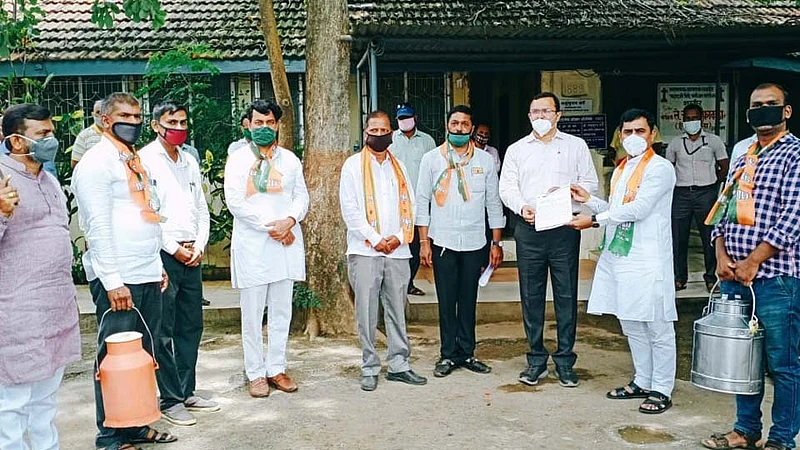 दूध उत्पादकांसाठी भाजपकडून होणार आता 'हे' आंदोलन
