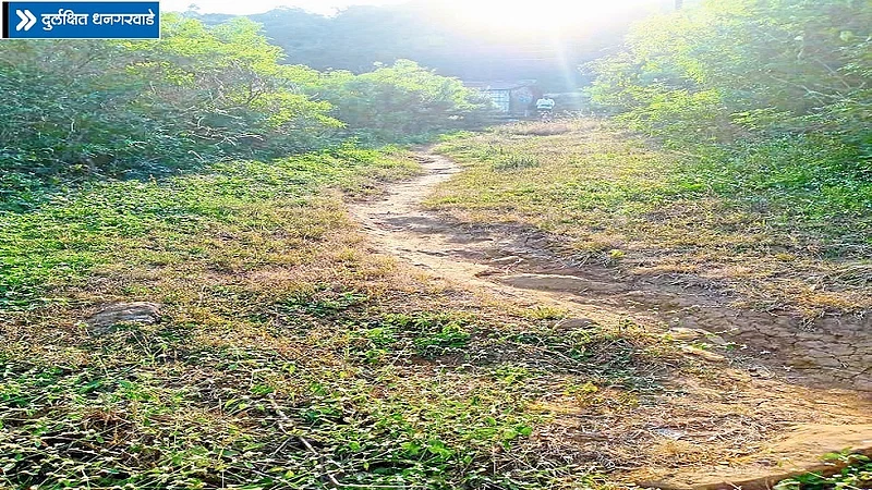 Dhangarwada In Chandgad Has No Roads Kolhapur Marathi News