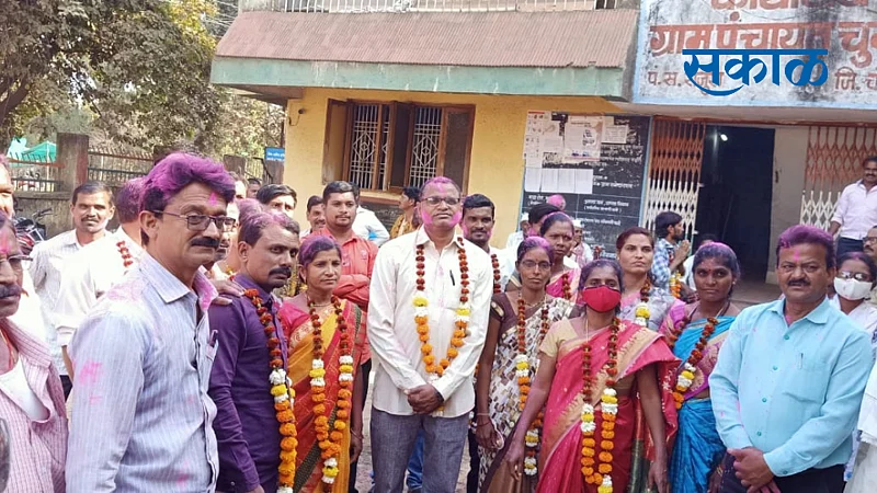 seven candidate not filed application for sarpanch in chunala grampanchayat of chandrapur