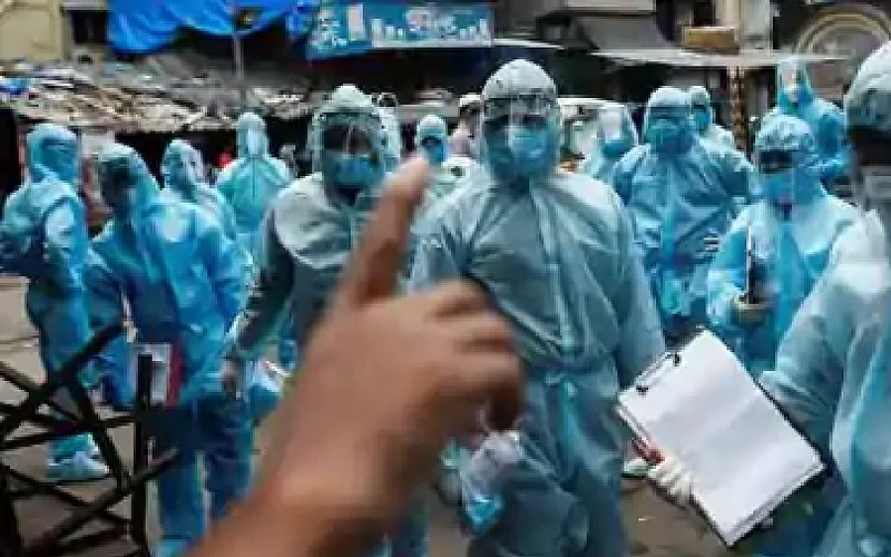 villagers opposed to health workers for check up in bhadrawati of chandrapur