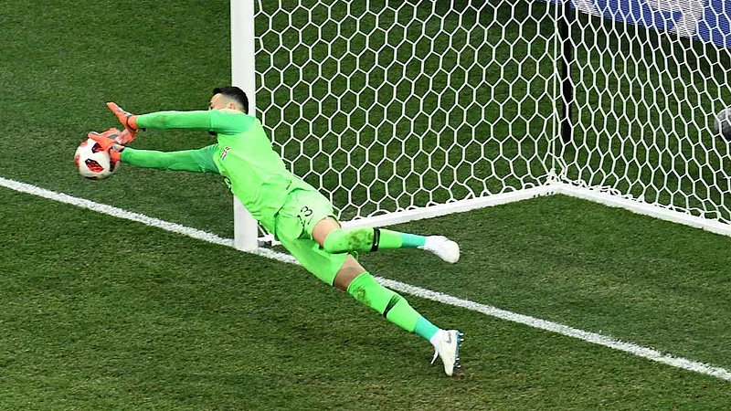 Croatias goalkeeper Danijel Subasic