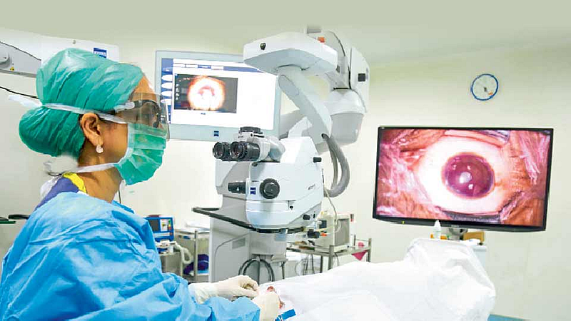 eye surgery