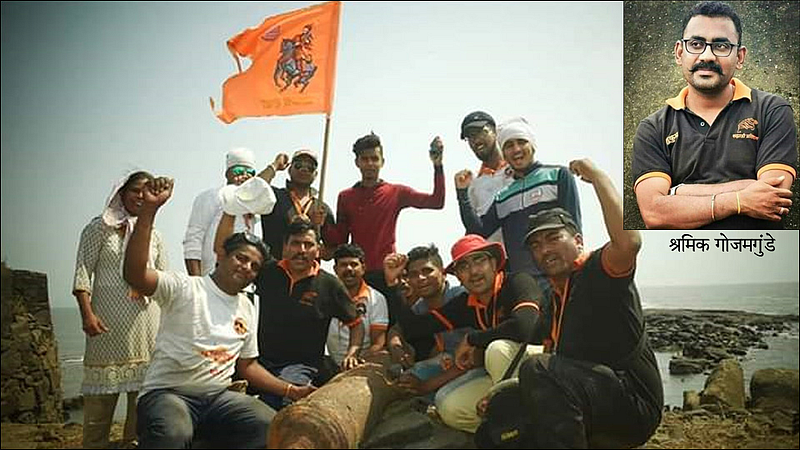 Sahyadri Prastisthan working for fort in maharashtra