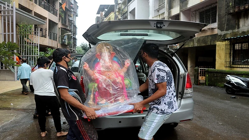 गणरायाचे आगमन