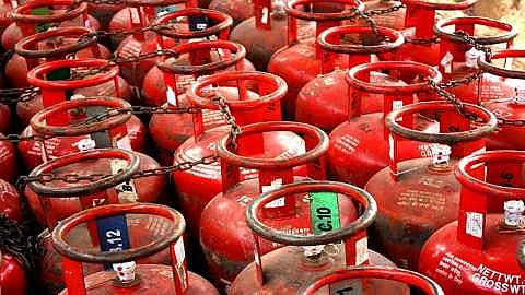 gas cylinder.