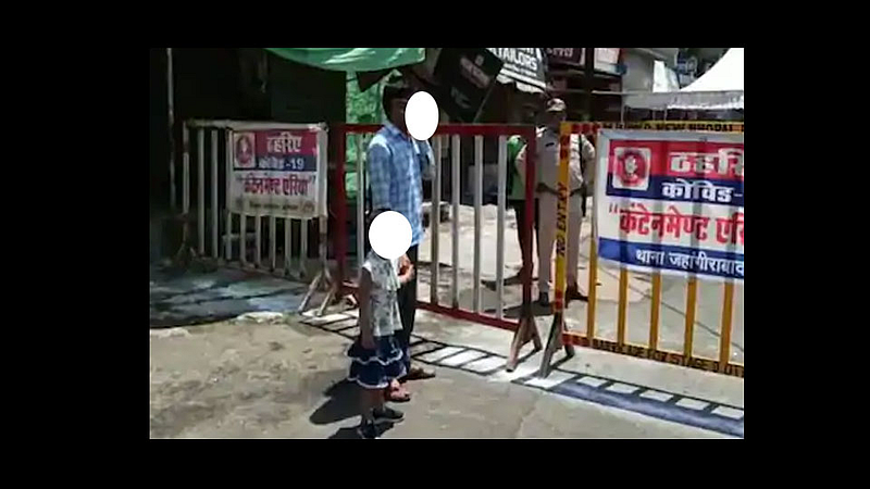 four year old girl started crying seeing the ambulance