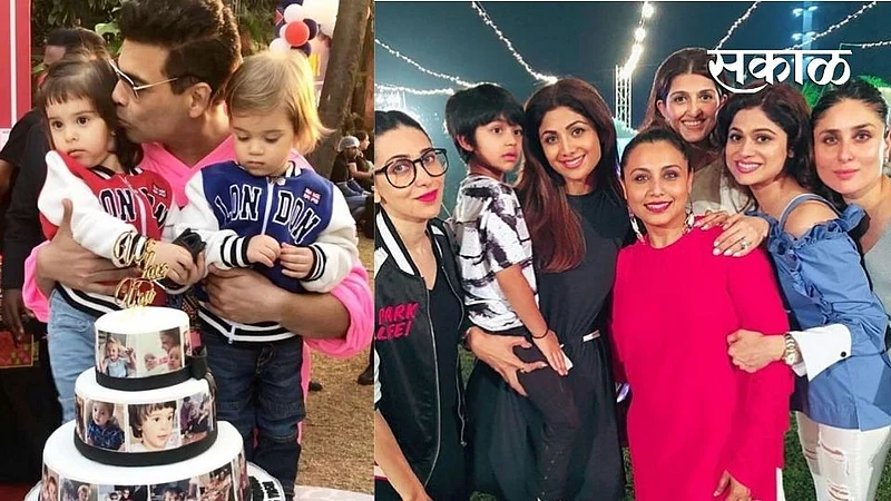 karan johar kids party}