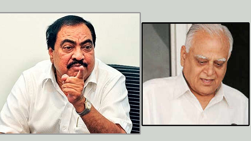 Eknath Khadse and Suresh Jain