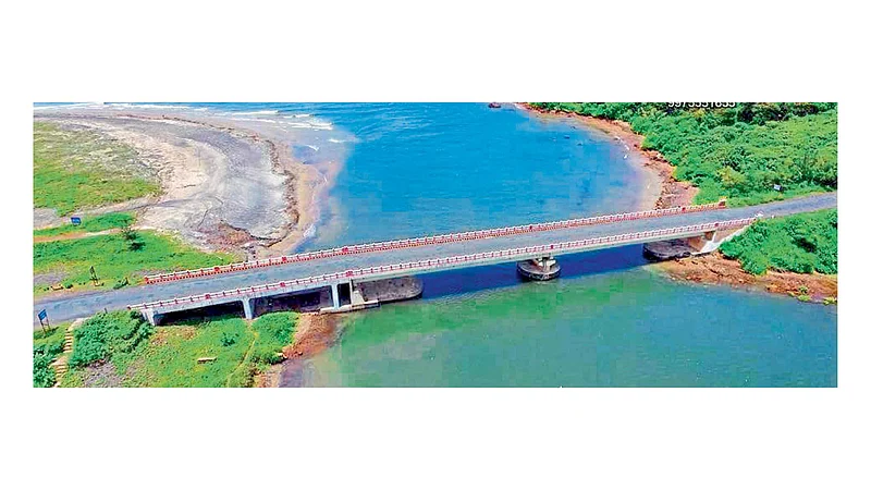 Satellite system project launch program on ratnagiri coast