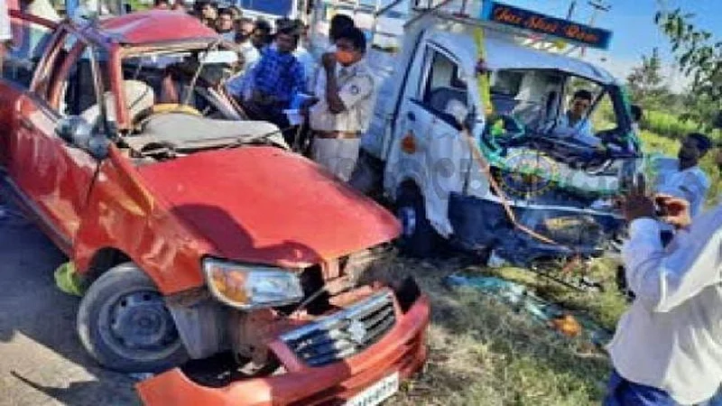 gokak accident case 4 killed by one family