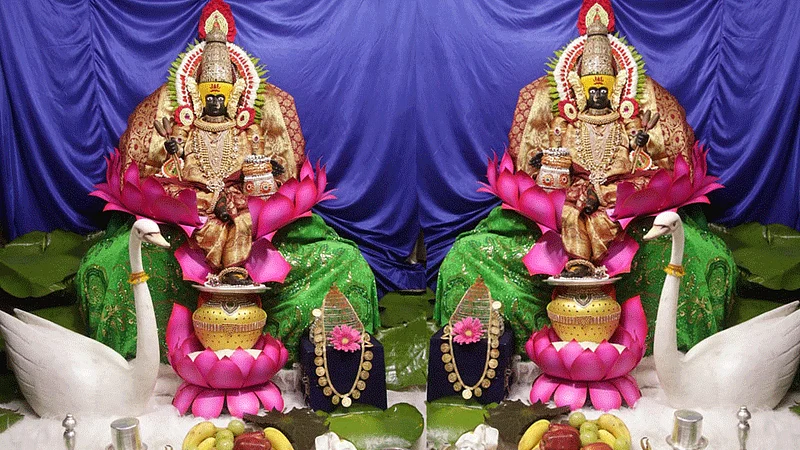 Karveer resident Ambabai navratr festival story by sambhaji agandmale