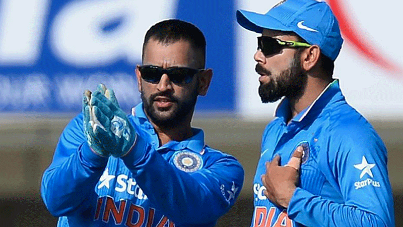 Hailed as one of the best finishers in limited overs Dhoni says kohali