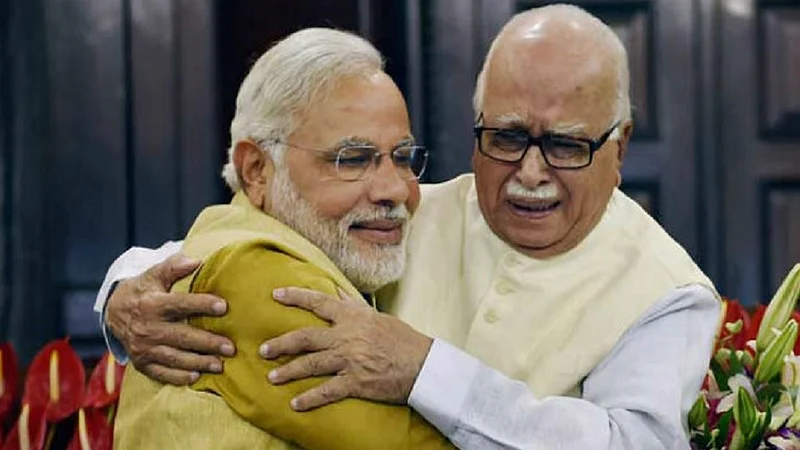 modi with advani
