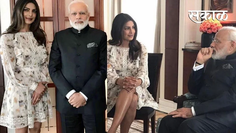 priyanka chopra and modi