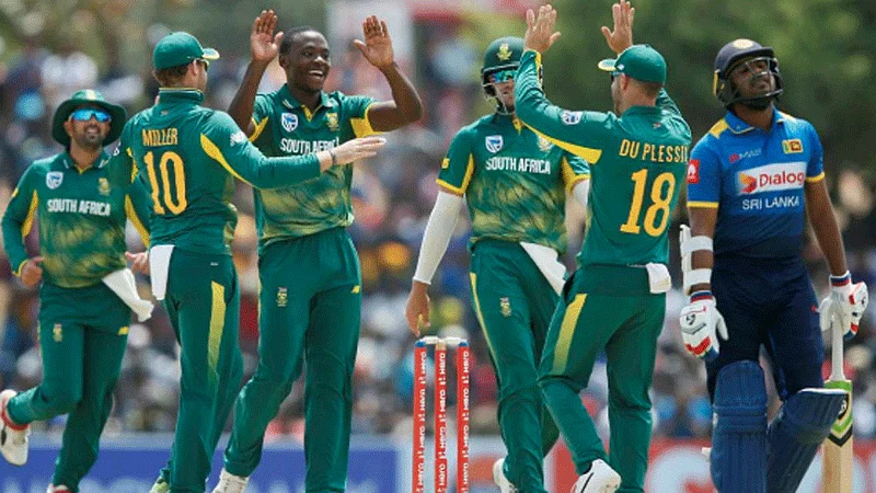 Rabada Tabraiz Shamsi Set Up South Africas Big Win In First One Day