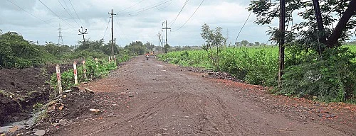 The roads are shiny; But the lack of facilities in Sangali