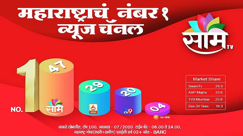 मराठी बातम्यांमध्ये साम टीव्ही १ नंबर; बातमी पक्की ! Impact नक्की !