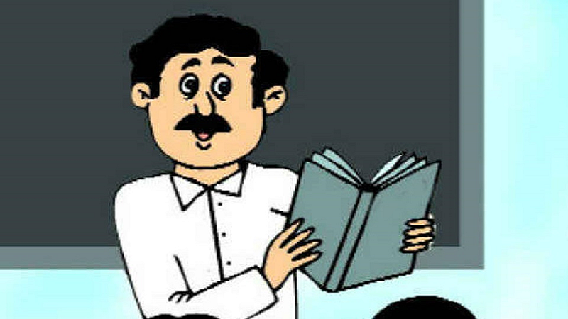 officers meet schools and teachers are not in school in ratnagiri